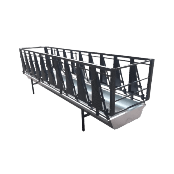 Dwustronny karmnik z blokadą dla owiec